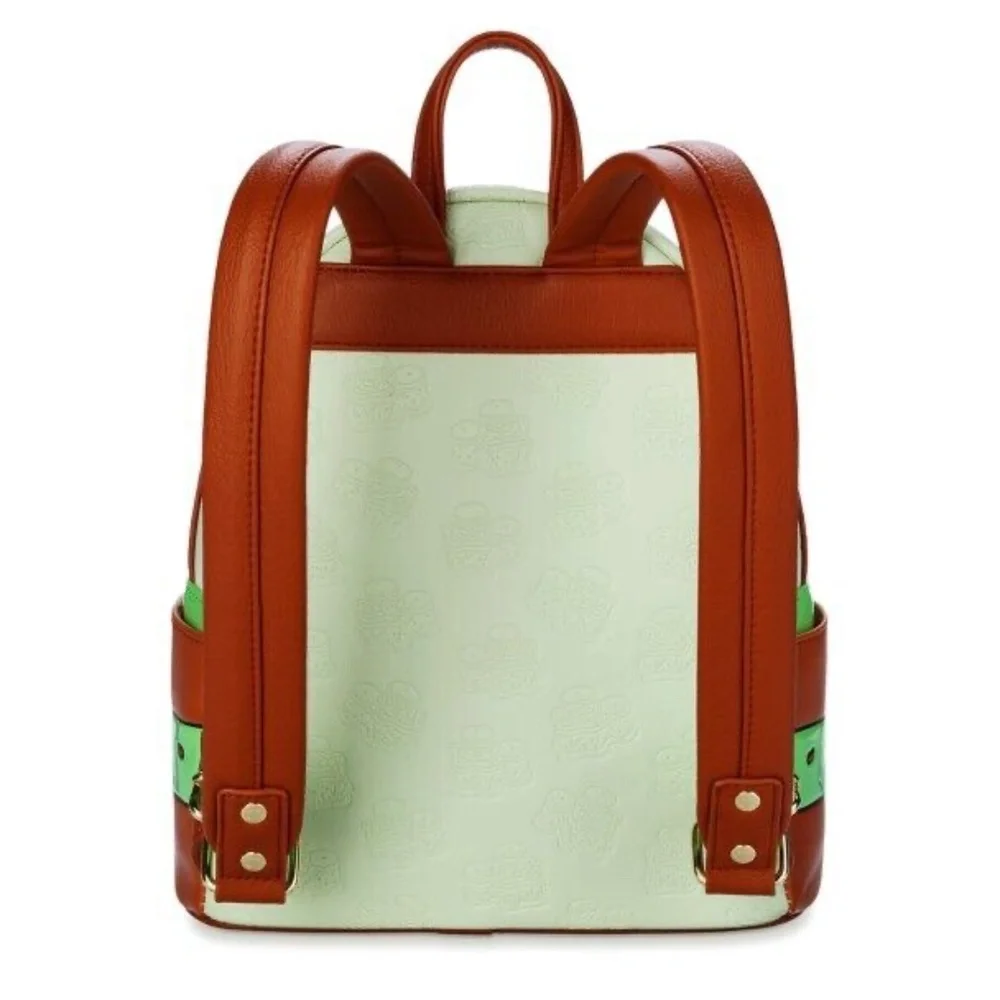 Disney Eats Loungefly Mickey Ice Cream Sandwich Mint Backpack - NEW - Picture 2 of 3